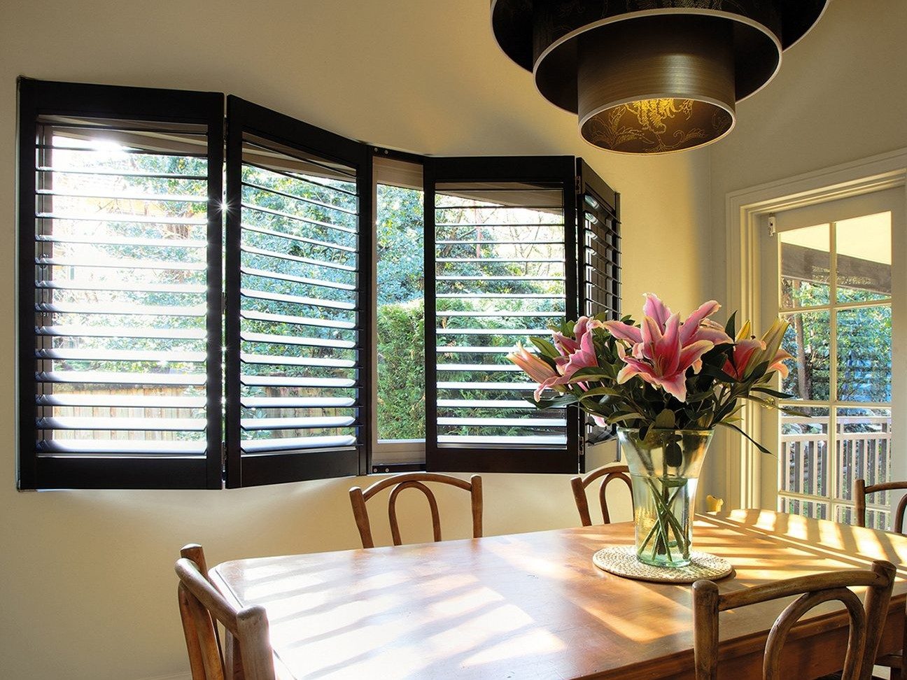 bifold sliding interior shutters timber